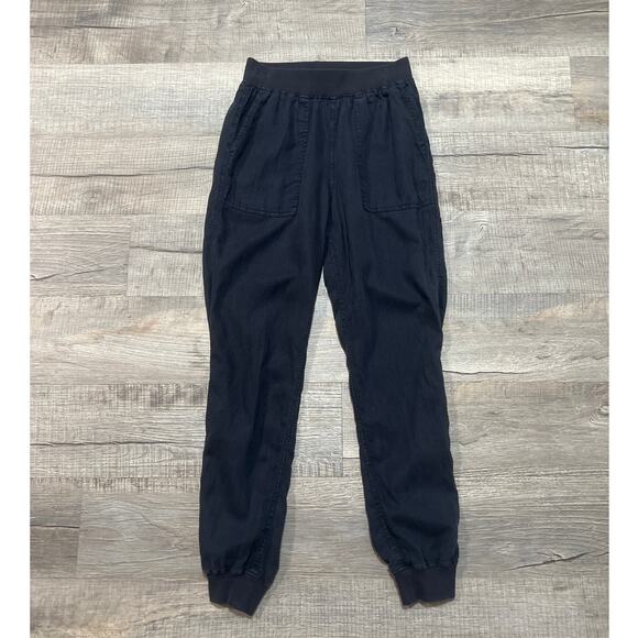 Faherty Arlie Day Pants Size XS Tencel Linen Joggers Pull On Casual Pockets Boho - Picture 1 of 9
